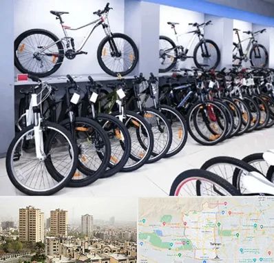 دوچرخه قسطی در منطقه 5 تهران 