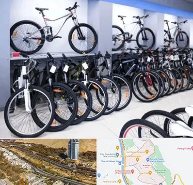 دوچرخه قسطی در خیابان نیایش شیراز 