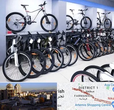 دوچرخه قسطی در فرمانیه 