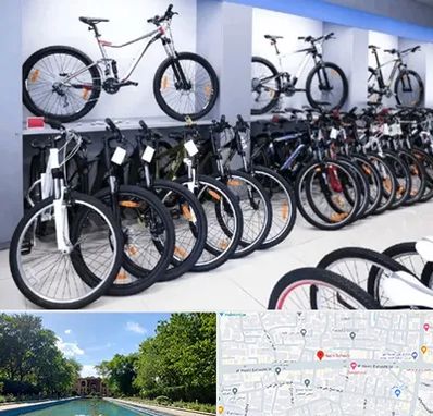 دوچرخه قسطی در هشت بهشت اصفهان 