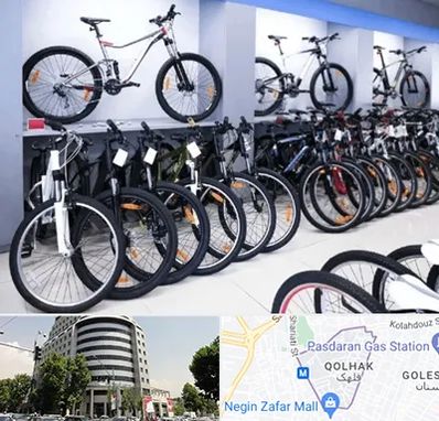 دوچرخه قسطی در قلهک 