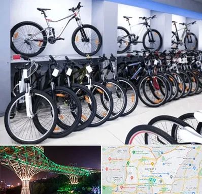 دوچرخه قسطی در منطقه 3 تهران 