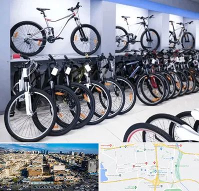 دوچرخه قسطی در شهرک راه آهن 