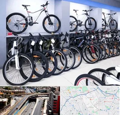 دوچرخه قسطی در ستارخان شیراز 