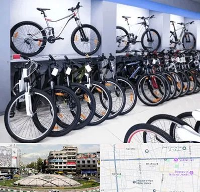 دوچرخه قسطی در مرکز تهران