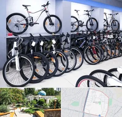 دوچرخه قسطی در باغمیشه تبریز