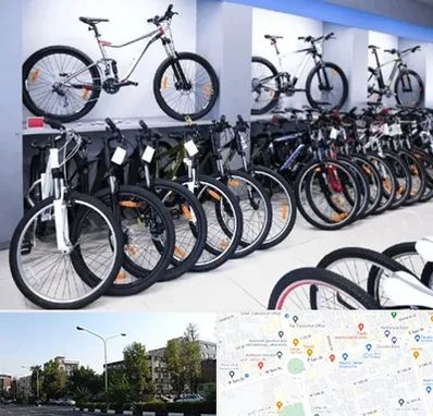 دوچرخه قسطی در میدان کاج 