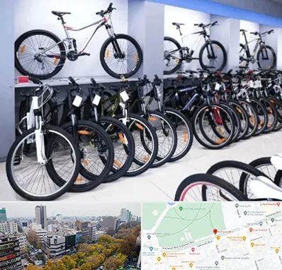 دوچرخه قسطی در بلوار کشاورز 