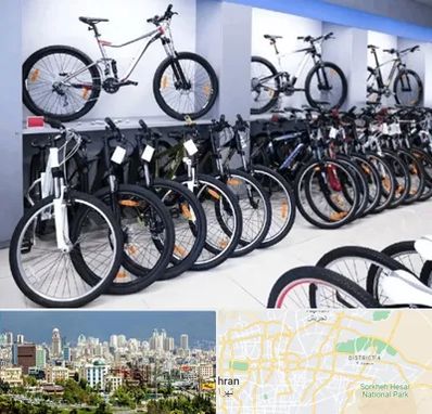 دوچرخه قسطی در شرق تهران 