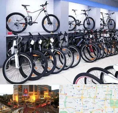 دوچرخه قسطی در جنت آباد تهران 