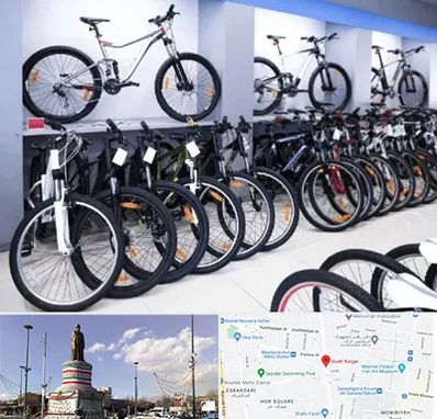 دوچرخه قسطی در کارگر جنوبی 