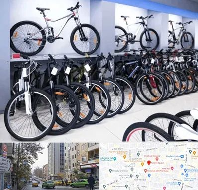 دوچرخه قسطی در فاطمی 