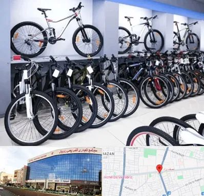 دوچرخه قسطی در نصف راه تبریز