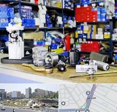 فروشگاه لوازم خودرو در هفت تیر