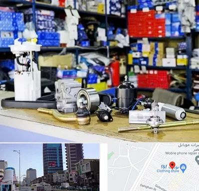 فروشگاه لوازم خودرو در چهارراه طالقانی کرج 