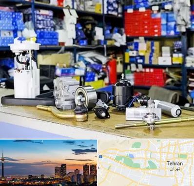 فروشگاه لوازم خودرو در غرب تهران 