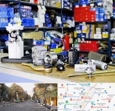 فروشگاه لوازم خودرو در شریعتی 