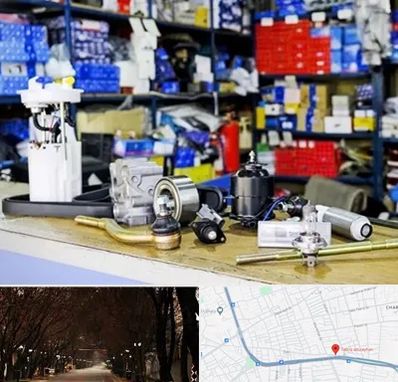 فروشگاه لوازم خودرو در ابوریحان تبریز