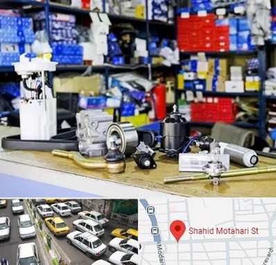 فروشگاه لوازم خودرو در مطهری تهران