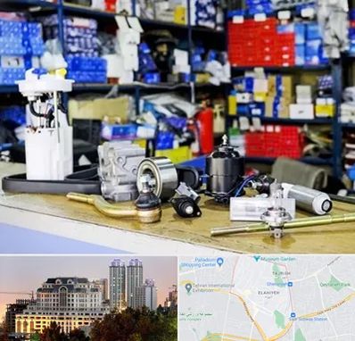 فروشگاه لوازم خودرو در فرشته 