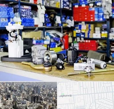 فروشگاه لوازم خودرو در جیحون