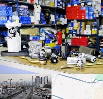 فروشگاه لوازم خودرو در بلوار ارتش