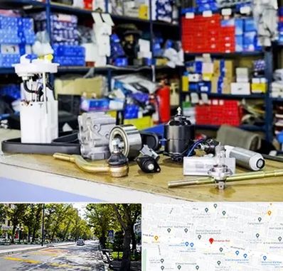 فروشگاه لوازم خودرو در میرداماد