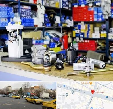 فروشگاه لوازم خودرو در شهناز تبریز