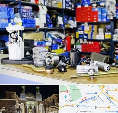 فروشگاه لوازم خودرو در زرگری شیراز 