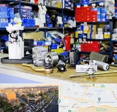 فروشگاه لوازم خودرو در تهرانپارس 