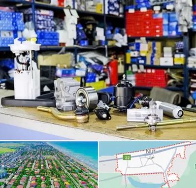 فروشگاه لوازم خودرو در نور