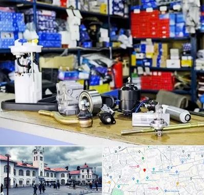 فروشگاه لوازم خودرو در میدان شهرداری رشت 