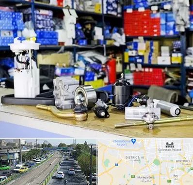 فروشگاه لوازم خودرو در جنوب تهران 