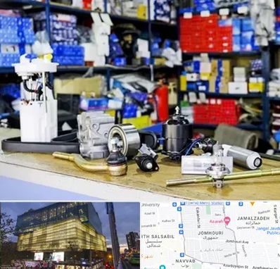 فروشگاه لوازم خودرو در جمهوری 