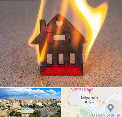 بیمه آتش سوزی در میانه