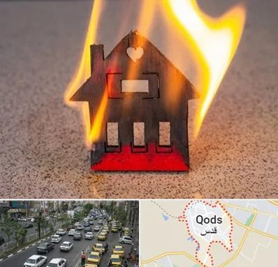بیمه آتش سوزی در شهر قدس