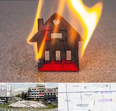 بیمه آتش سوزی در مرکز تهران