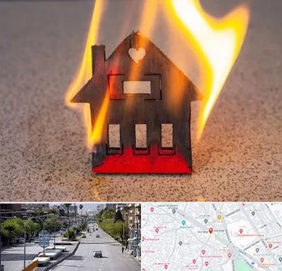 بیمه آتش سوزی در خیابان زند شیراز 