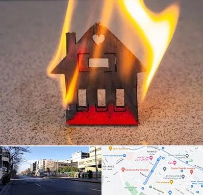 بیمه آتش سوزی در خیابان ملاصدرا شیراز 