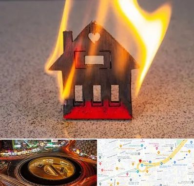 بیمه آتش سوزی در میدان ولیعصر 