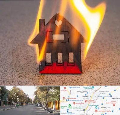 بیمه آتش سوزی در شریعتی 