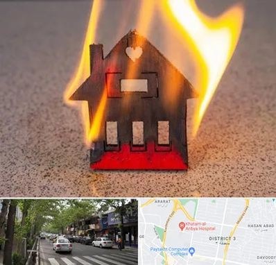 بیمه آتش سوزی در ظفر 