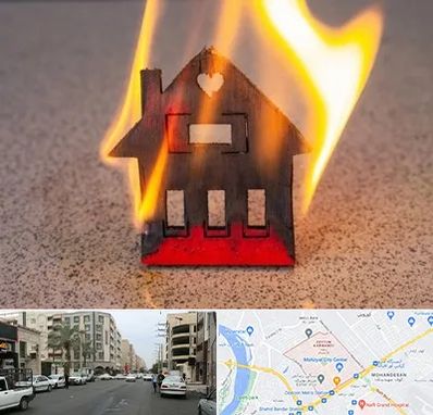 بیمه آتش سوزی در زیتون کارمندی اهواز 