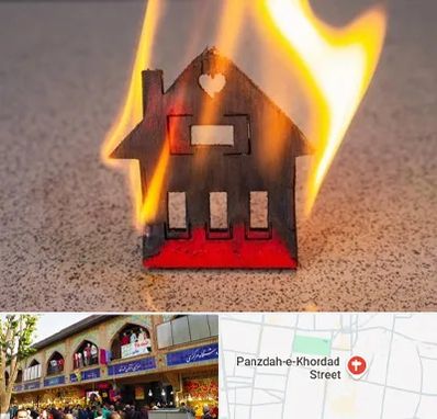 بیمه آتش سوزی در 15 خرداد