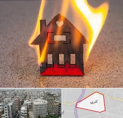 بیمه آتش سوزی در آذری