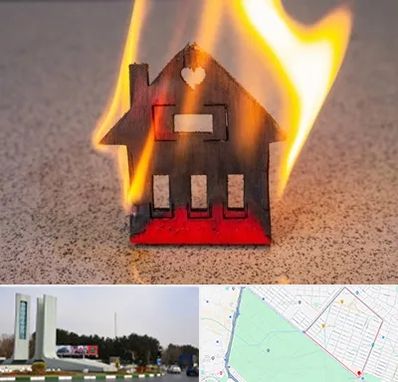 بیمه آتش سوزی در بلوار فلسیطین مشهد