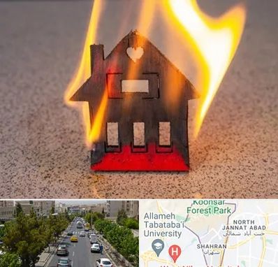 بیمه آتش سوزی در شهران 