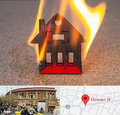 بیمه آتش سوزی در مولوی