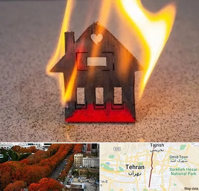 بیمه آتش سوزی در ولیعصر 