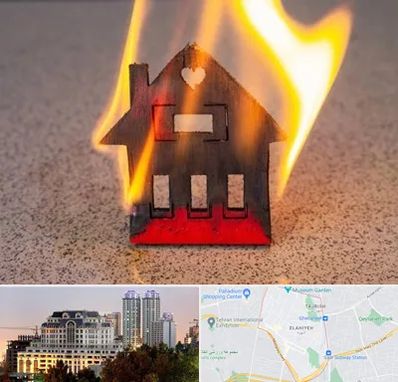 بیمه آتش سوزی در فرشته 